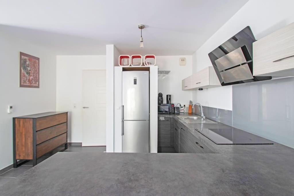 Le P'Tit Rimbaud, 6 Pers, Parking Prive, Jardin,Wifi Montpellier Exterior foto